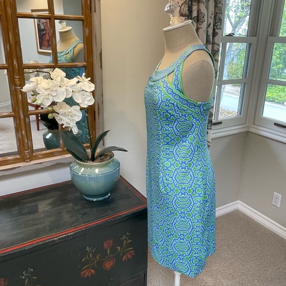 Gretchen Scott Isosceles Rio Gio Kelly/Blue Dress - Picture 6 of 11